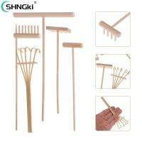 1/5Pcs Mini Bamboo Zen Garden Rake Meditation Tools Home Decor Relaxation Handcrafted Tabletop Meditation Feng Shui Decor