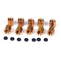 20pcs Small/Large Copper Nut O ring Sscrew 2x3mm and 4x3mm For Epson UV Damper 1390 DX7 DX4 DX5 Ink Tube