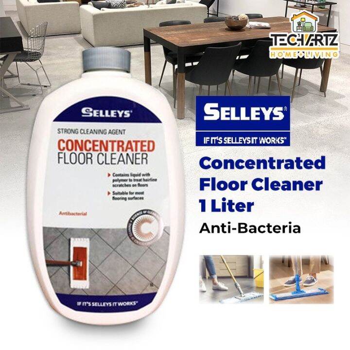 Selleys Concentrated Floor Cleaner 1 Litre / 1L [AntiBacteria] Tile