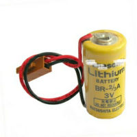 BR-2/3A  br2/3 3v  battery พร้อมปลั๊กสายไฟแบตเตอรี่ลิเธียม PLC ควบคุมอุตสาหกรรมอุปกรณ์ทางการแพทย์ CNC