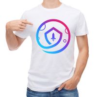 เสื้อยืดพิมพ์ลายแฟชั่น Summwe เสื้อยืดลําลอง แขนสั้น คอกลม พิมพ์ลาย Safemoon Crypto แฟชั่นสําหรับผู้ชาย  J6US