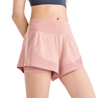 Running Yoga Shorts Female Marathon Quick-Drying Shorts Gym Loose Sports Shorts Breathable Fitness Shorts Female