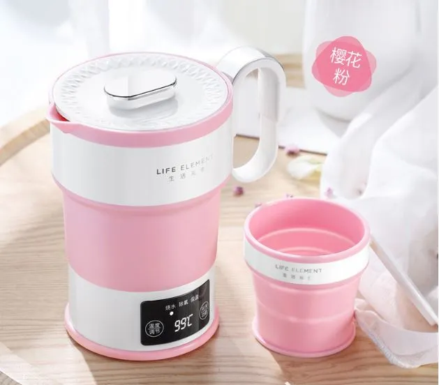 Life Element Foldable Kettle and Foldable Cup \ Travel Kettle Lazada