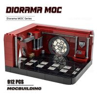 Diorama MOC Duel บล็อกตัวต่อเทคโนโลยีส่วนประกอบ DIY ของเล่นเด็กของขวัญของสะสมที่สร้างสรรค์