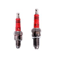 1pcs/2pcs Racing Spark Plug 3 Electrode A7TC for 50cc 70cc 110cc 125cc 150cc Atv Scooter Dirt Bike Go Kart Triple Electrode