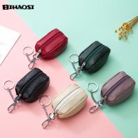 Leather Zero Wallet Lovely Lady Purse Large Capacity Key Bag Multifunctional Soft Leather Bag Coin Purse Wallet Storage