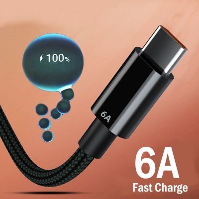 （A LOVABLE）6A USB ประเภท CForHUAWEI66W USB CMobile PhoneChargingUSB C ประเภท C ข้อมูลสายไฟ0.3M/1M/2M