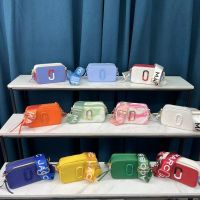 【NEW COMING】2023 New Womens Bag Korean Edition Colored Double Channel Ribbon Cool Crossbody Bag