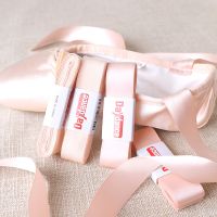 【QZY Department Store】ผ้าซาตินผ้าใบ Ballet Pointe รองเท้าผ้าพันแผลสำหรับ Ballerina