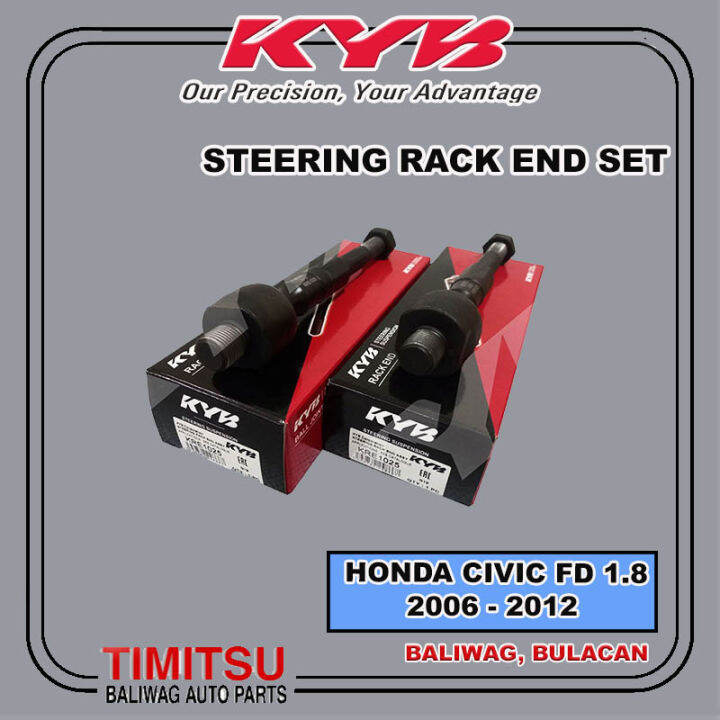 STEERING RACK END SET HONDA CIVIC FD 1.8 20062012 KRE1025 KYB Lazada PH