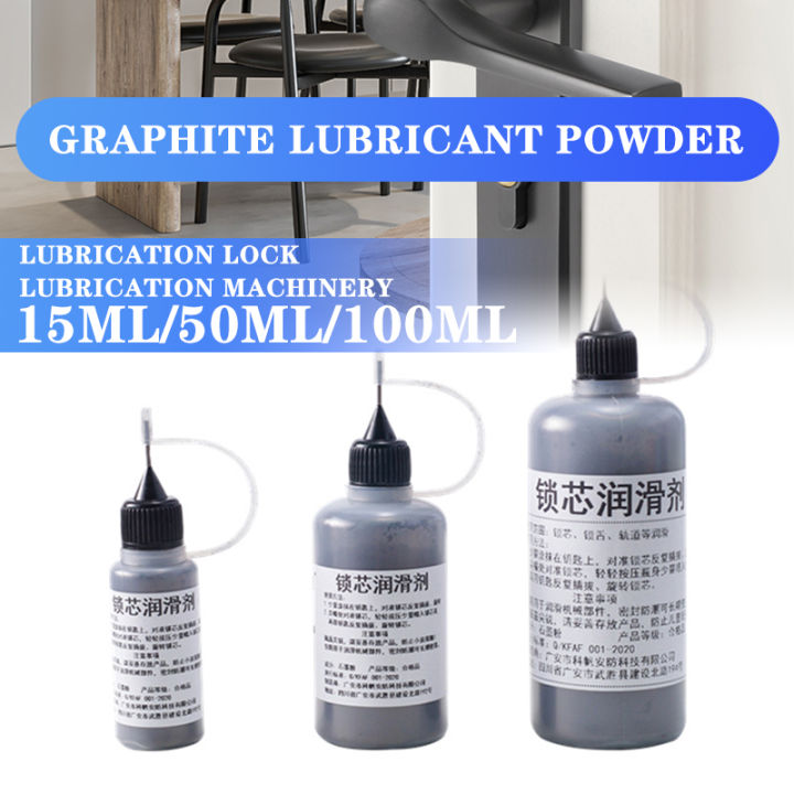 15ML/50ML/100ML Nontoxic Lubricant Maintaining Graphite Powder Engine