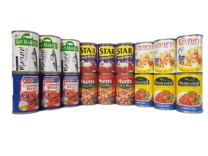 Assorted Grocery Package Set 039 Mixed Canned Goods Pack of 18 can goods (See short