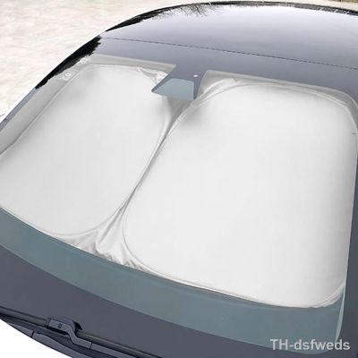 【hot】♀  Car Windshield Parasol Sunshade Cover Folding Front Window Protector Lexus Lancia Rover Accessories