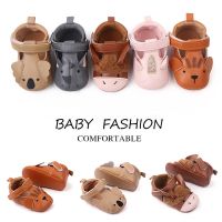 【hot】！ Baby Shoes Cartoon Boy Leather Toddler Infant Prewalker Newborn Zapatos De Bebe