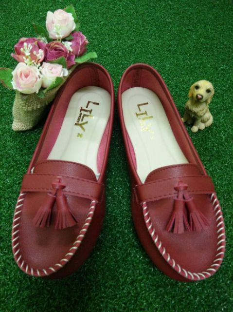 lily-shoes-รองเท้าคัทชู-38-45-แบบพันพู่