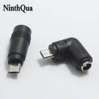 Ninthqua อะแดปเตอร์เชื่อมต่อปลั๊กไฟ Dc 5ขาไมโคร Usb ตัวผู้แจ็คตัวเมีย5.5X2.1มม. 1ชิ้นสำหรับแอนดรอยด์ V8