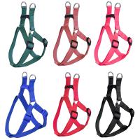 Nylon Pet Dog Harness No Pull Adjustable Dog Leash Vest Classic Running Leash Strap Belt for Small and Medium Dogs Collars