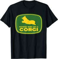 Nothing Runs Like A Corgi Funny Farmer Dog Owner T-shirt