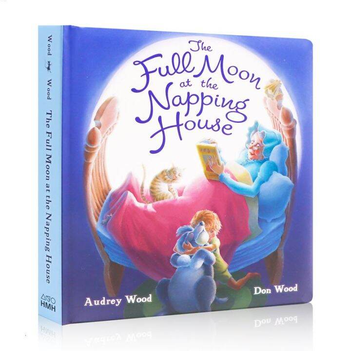 English original picture book full moon at the Napping House paperboard ...