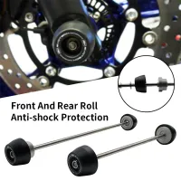 For Kawasaki Z650 2017-2022 Z650RS 2022 Ninja650 2017-2022 Wheel Axle Fork Crash Protector Slider Stand Screw