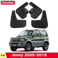 Mud Flaps สำหรับ Jimny Suzuki 2005-2018 Splash Guards Fender MudFlaps ด้านหน้าด้านหลัง Mudguards รถอุปกรณ์เสริม