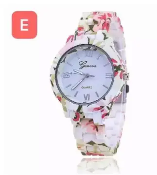 Geneva on sale floral watches