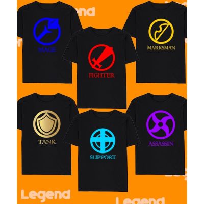 Mobile Legend ROLE Shirt Good Quality Cotton Unisex