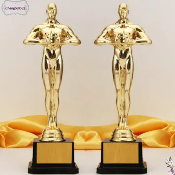 12pcs Oscar Statuette Mold Reward The Winners Magnificent Trophies