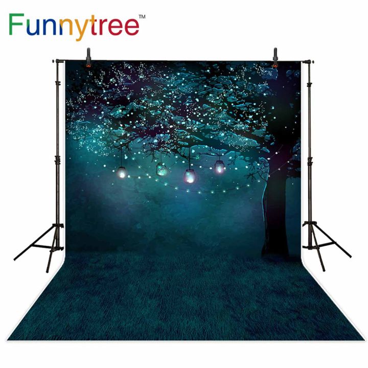 hot-sales-liangdaos296-funnytree-ฉากหลังถ่ายภาพกลิตเตอร์ต้นไม้ในฝันสำหรับคืนสนุกสนานตกแต่งพื้นหลังฮาโลวีนรูปภาพพิมพ์ลาย