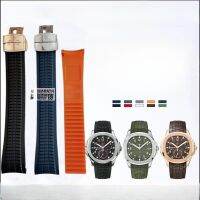 For Patek Philippe Grenade 5167a/5164a Waterproof Anti-Dust Fluorine Rubber Watchbands Replace Original Pp Silicone Watch Strap