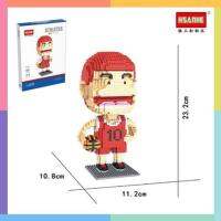 ???? เล​โก้​นาโน​ Slam Dunk ซากุรางิ ยี่ห้อ​ Hsanhe no.8635 จำนวน​ 2145​ ชิ้น