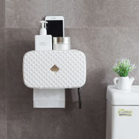 Multifunction Toilet Paper Holder Bathroom Storage Waterproof Holder For Paper Towels Convenient Practical Paper Towel Holder