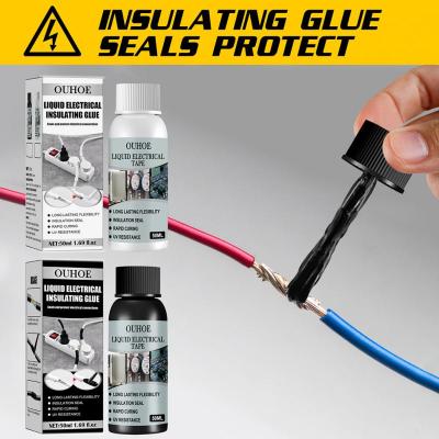 50ml Liquid Insulating Adhesive Waterproof Electronic Sealant Anti UV  No Corrosion Fast Dry Insulating Glue For Circuit Boards Adhesives Tape
