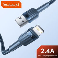 Toocki สายเคเบิลข้อมูลสายชาร์จเร็วสายต่อ USB สำหรับ iPhone 14 13 12 Pro Max X XS XR 8 7 Plus iPad ที่ชาร์จเร็ว