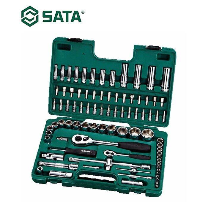 SATA kunci Sock set 86 pcs Sata Kunci Socket Set 86 Pcs 1/4 Inch & 1/2 ...