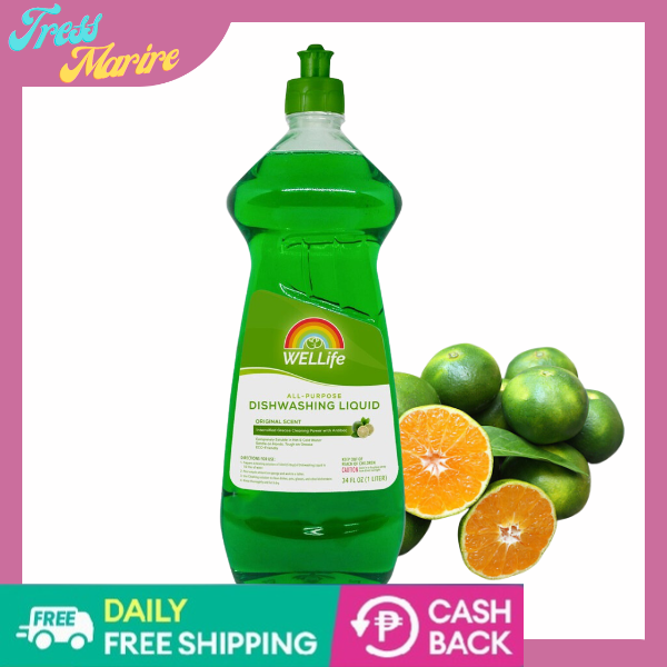 Well Purpose Dishwashing Liquid kills 99 Of Germs and Other
