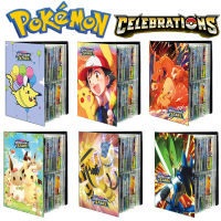 สมุดโปเกม่อน 1PCS Pokemon Large Cards Album Book 9 Pocket 432 Card Book Map Holder Collectibles Anime Pikachu Charizard Binder Folder Top Toys Gift for Kids Map Game