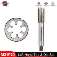 【2023】Hampton 2Pcs Left Hand Tap And Die Set M3-M20 HSS Metric Thread Tap For Metal Working Plug Tap Thread Die Screw Tap Drill Bit ！