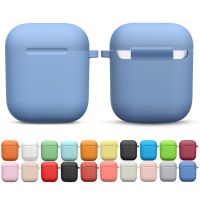 Silicone Earphone Cases For Airpods 2 Generation Earphone Protective Case Headphones Protective Case For Apple Airpods 1/2 Cover Headphones Accessorie