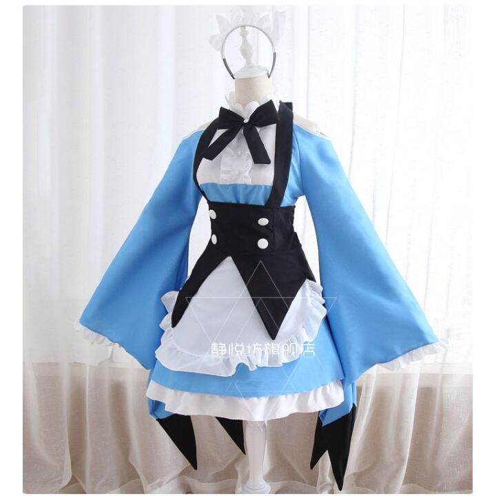 ฟิกเกอร์-anime-re-zero-kara-hajimeru-isekai-seikatsu-rem-emilia-cosplay-สีฟ้า