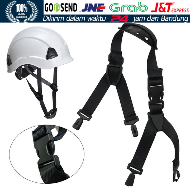 Chin Strap Safety Titik Model Y Tali Dagu Helm Proyek Model Point