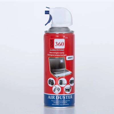 [[ส่งฟรี ]] Giga 360 Air Duster สเปรย์ลมกำจัดฝุ่น ขนาด 450 ml