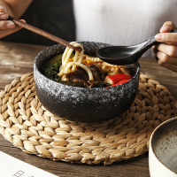 Instant Noodle Bowl Large Ceramic Rice Bowl Breakfast Noodle Bowl Large Vegetable Bowl Kawaii Bowl Ramen Bowl Cute Bowl Tray