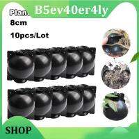 B5ev40er4ly SHOP 8cm Plant Rooting Box High Pressure Propagation Ball Grafting Device Garden Grafting Plant Root Controller Black x 10pcs