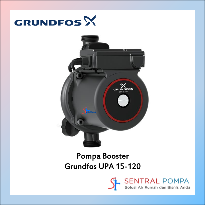 Booster Pump Grundfos UPA 15 - 120 Pompa Air Pendorong Mini Buster Ori ...