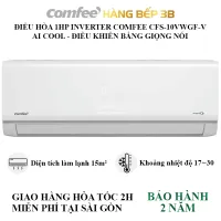 Máy lạnh, điều hòa không khí Inverter 1HP Comfee CFS-10VWGF-V 9500BTU/H - Bảo hành 2 năm chính hãng - Hàng Bếp 3B
