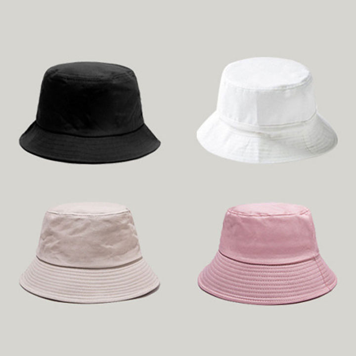 hot-unisex-cotton-bucket-hats-men-women-summer-sunscreen-panama-hat-men-pure-color-sunbonnet-fedoras-outdoor-fisherman-hat-beach-cap