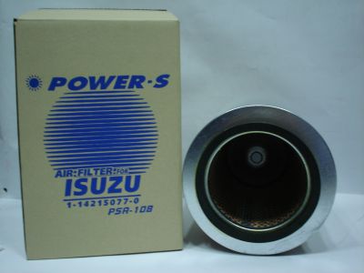 ไส้กรองอากาศลูกนอก ISUZU FVM FVZ FXZ 1989-1998 เบอร์แท้ 1-14215077-0 ยี่ห้อ POWER-S (PSA-108-S) สินค้าคุณภาพสูง