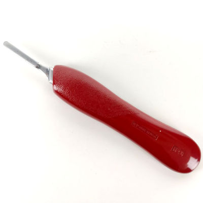 ด้ามมีดผ่ายาง กระชับฝ่ามือ อายุการใช้งานยาวนาน (Plastic Knife Handle - PB-6) สีแดง Made in USA. ส่งฟรี!