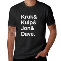 Kruk &amp; Kuip &amp; Jon &amp; Dave เสื้อยืดตลกเสื้อยืดสั้น